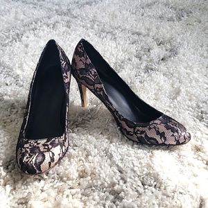 Ann Taylor 3 inch Lacy High Heels